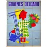 Aff. 114x157cm - Graines Delbard Hervé Morvan Jardinier