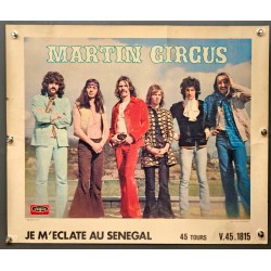 Aff. 53x44cm - Je m'Eclate au Senegal Martin Circus