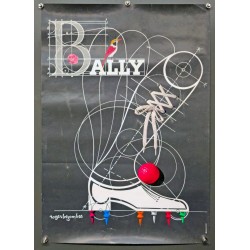 Aff. 45x59cm - Bally Chaussures Golf