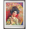 Aff. 41x54cm - G Camps Rizla Plus La Demoiselle de l'Orient Reproduction