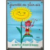 Aff. 23x31cm - Jeunesse au plein air au profit des colonies de vacances Fleur Petit Format