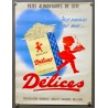 Aff. 30x40cm - Mes Amours sont mes Délices Pates Alimentaires