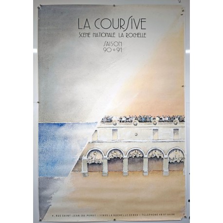 Aff. 119x176cm - La Coursive Scène Nationale La Rochelle