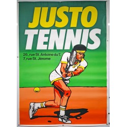 Aff. 121x173cm - Justo Tennis