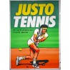 Aff. 121x173cm - Justo Tennis