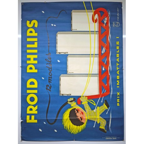 Aff. 118x160cm - Froid Philips 12 modèles Prix imbattables