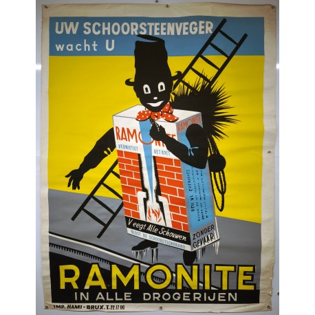 Aff. 122x160cm - Ramonite In Alle Drogerijen Flamand