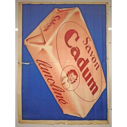 Aff. 120x160cm - Savon Cadum Lanoline