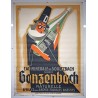 Aff. 120x160cm - Eau Minérale de Soultzbach Source Gonzenbach