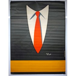 Aff. 114x156cm - Costard Cravate Avenir Publicité
