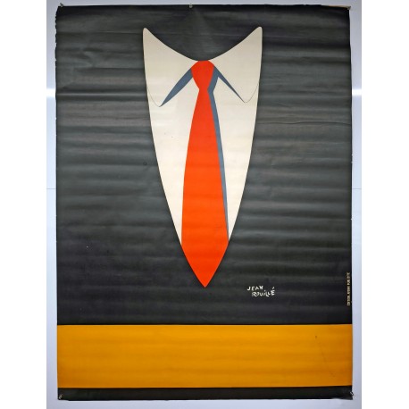 Aff. 114x156cm - Costard Cravate Avenir Publicité