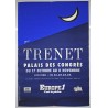 Aff. 118x346cm - Trenet Y a D la Joie Palais des Congrès Europe 1 C'est la Peche 2 affiches en hauteur