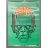Aff. 59x84cm - Frankenstein Cerveau Ouvert