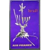 Aff. 60x100cm - Air France Israël