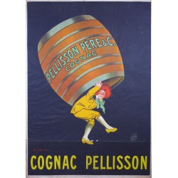 Aff. 80x120cm - Cognac Pelisson