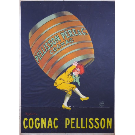 Aff. 80x120cm - Cognac Pelisson