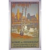 Aff. 63x100cm - Chemins de fer de l'Etat La Mare de Criqueboeuf B Normandie