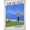 Aff. 46x64cm - Soif de Golf Biarritz Photo