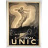 Aff. 59x83cm - Automobiles UNIC