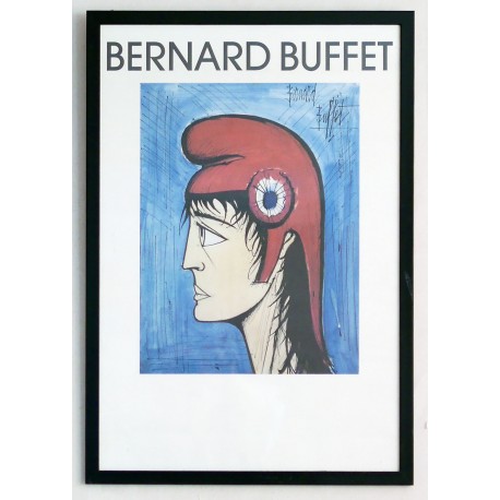 Aff. 30x40cm - Bernard Buffet Tête de Marianne