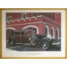 Aff. 57x43cm - Rolls Royce Phantom I 1928