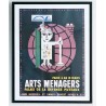 Aff. 44x57cm - Exposition Arts Ménagers Paris du 4 au 19 Mars Palais de la Défense