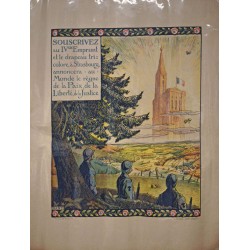 Aff. 60x80cm - 4eme emprunt Strasbourg