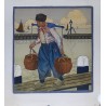 Aff. 68x76cm - En Hollande Pecheur