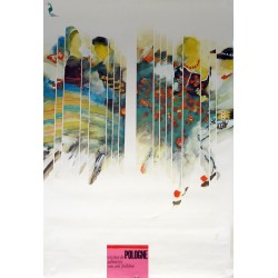 Aff. 66x98cm - Visitez la Pologne Admirez son joli Folklore