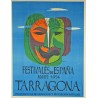 Aff. 63x88cm - Festivales de Espana Tarragona 1954
