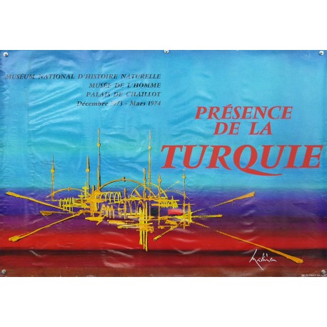 Aff. 92x65cm - Présence de la Turquie