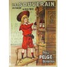 Aff. 100x129cm - Le Souverain Vin Tonic au Vieux Porto Paul Pelger