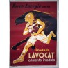 Aff. 67x92cm - Force Energie par les Produits Lavocat Aliments Irradiés