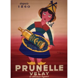 Aff. 114x156cm - Prunelle du Velay non entoilée B