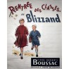 Aff. 118x160cm - Rentrée des Classes en Blizzard Tissu Boussac