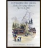 Aff. 47x62cm - Compagnie des Guides et Accompagnateurs du Haut Giffre