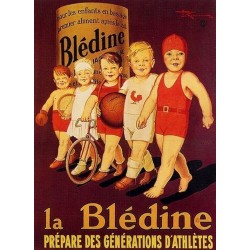 Affiche - Bébés athlètes (fin de série) - Blédine