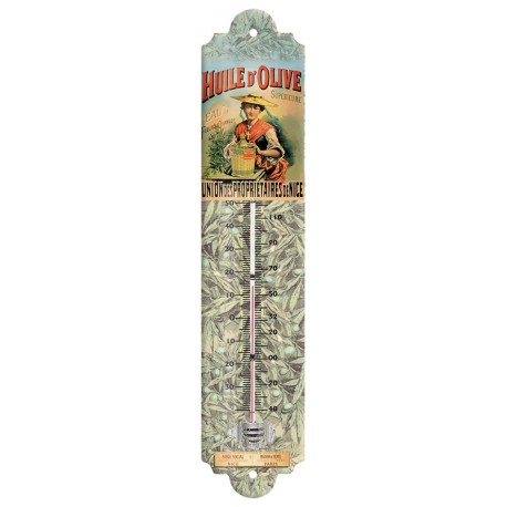 Thermomètre - Huile d'olive chapeau - Union des propriétaires de Nice