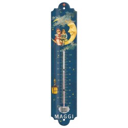 Thermomètre Décoratif Vintage “Chats De Dubout” – 30x8 Cm – Pour Intérieur Ou Extérieur – Sans Mercure – Style Rétro